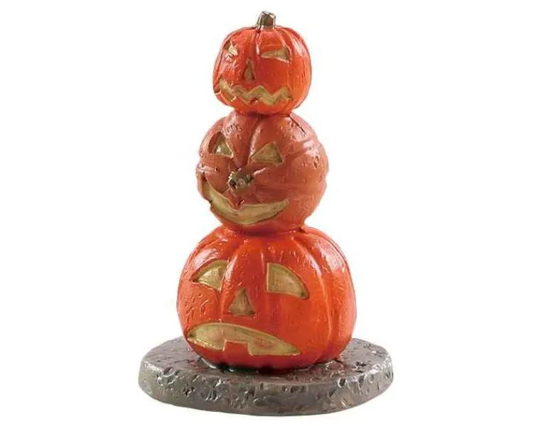 Lemax 84344 - Stacked Spooky Pumpkins - Spooky Town Accessories* Lemax Spooky Town Accessories