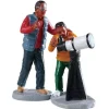 Lemax 92744 - Stargazing, Set Of 2 - Figurines* Lemax Figurines
