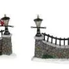Lemax 63576 - Stone Wall, Set Of 6 - Christmas Village Table Pieces* Lemax Table Pieces