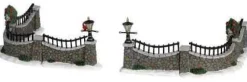 Lemax 63576 - Stone Wall, Set Of 6 - Christmas Village Table Pieces* Lemax Table Pieces
