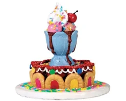 Lemax 73292 - Sundae Fountain - Sugar N Spice Accessories* Lemax Sugar N Spice Accessories
