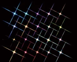 Lemax 84384 - Super Bright Multi Color Flashing Light String, Count Of 20, Battery-Operated (4.5V) - Misc. Accessories* Lemax Misc. Accessories