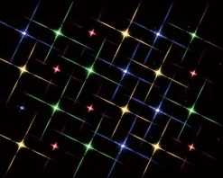 Lemax 84382 - Super Bright Multi Color Light String, Count Of 24, Battery-Operated (4.5V) - Misc. Accessories* Lemax Misc. Accessories