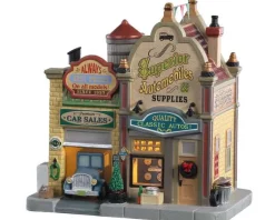 Lemax 05643 - Superior Automobiles - Caddington Village* Lemax Caddington Village