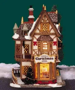 Lemax 35845 - Tannenbaum Christmas Shoppe - Caddington Village Christmas Houses & Buildings* Lemax Caddington Village