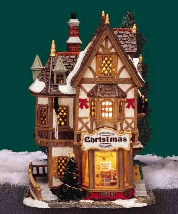 Lemax 35845 - Tannenbaum Christmas Shoppe - Caddington Village Christmas Houses & Buildings* Lemax Caddington Village