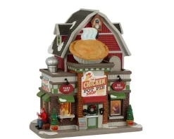 Lemax 25932 - The Chicken Pot Pie Shop - Harvest Crossing Christmas Village Houses & Buildings* Lemax Harvest Crossing