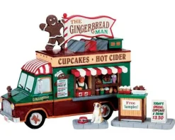 Lemax 63278 - The Gingerbread Man, Set Of 3 - Sugar N Spice Accessories* Lemax Table Pieces