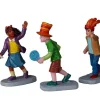 Lemax 22115 - Time For Fun!, Set Of 3 - Christmas Village Figurines* Lemax Figurines