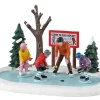Lemax 33623 - Tiny Tikes Hockey Lessons - Table Pieces* Lemax Table Pieces