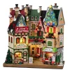 Lemax 15804 - Tis The Season Shops, Battery-Operated (4.5-Volt) - Christmas Village Facades* Lemax Facades