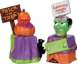 Lemax 24465 - Trick Or Treat Container - Spooky Town Halloween Village Accessories* Lemax Spooky Town Accessories