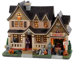 Lemax 35007 - Trick Or Treat, If You Dare - Spooky Town Houses* Lemax Spooky Town Houses