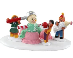 Lemax 03532 - Triple Scoop Snowman - Sugar N Spice Accessories* Lemax Sugar N Spice Accessories