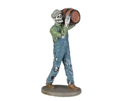 Lemax 22110 - Undead Brewery Worker - Spooky Town Halloween Village Figurines* Lemax Spooky Town Figurines