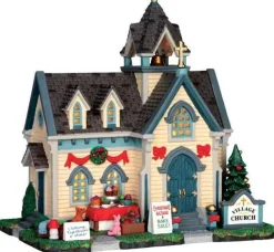 Lemax 45706 - Village Church - Harvest Crossing Christmas Houses & Buildings* Lemax Harvest Crossing