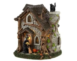 Lemax 34079 - Wanda's Cottage, Battery-Operated (3V) - Spooky Town Accessories* Lemax Spooky Town Accessories