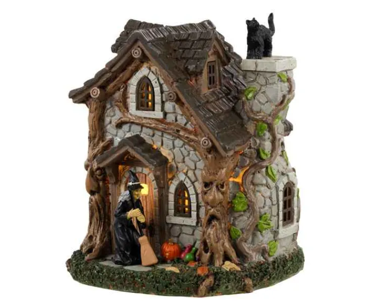 Lemax 34079 - Wanda's Cottage, Battery-Operated (3V) - Spooky Town Accessories* Lemax Spooky Town Accessories