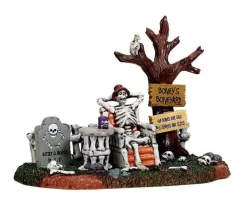 Lemax 73296 - Welcome To The Boneyard - Spooky Town Accessories* Lemax Spooky Town Accessories