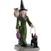 Lemax 02906 - Witch Shopping - Spooky Town Figurines* Lemax Spooky Town Figurines