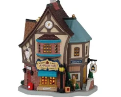 Lemax 15790 - Wright & Sons Lamplighters - Caddington Village* Lemax Caddington Village