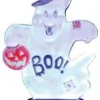 Lemax 14353 - Yard Light - "Boo!" Ghost, Battery-Operated (4.5V) - Spooky Town Halloween Village Accessories* Lemax Spooky Town Accessories