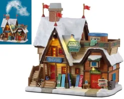 Lemax 15743 - Yonder Peak Ski & Snowboard School, With 4.5V Adaptor - Vail Village* Lemax Vail Village