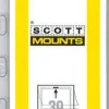 Scott 39 Mm X 215 Mm Strip Clear Mount (15 Mounts)* Stamp Supplies
