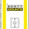 Scott 52 Mm X 215 Mm Strip Clear Mount (15 Mounts)* Stamp Supplies