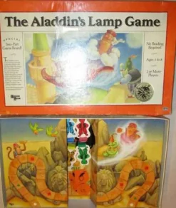 Vintage Board Games Aladdin's Lamp Game - University Games* Vintage Board Games